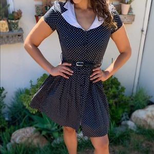 Vintage Dot Dress